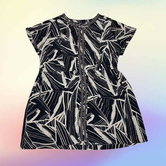 ALFANI Woman Printed Mini Shift Dress Size 24W - Picture 13 of 14